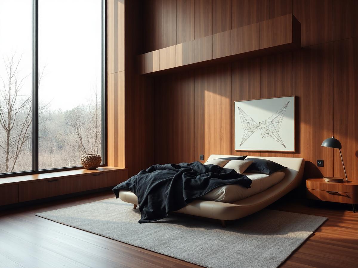 Timber Retreat Bedroom