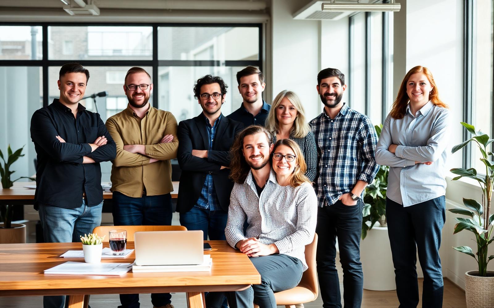The 7 Studio design team